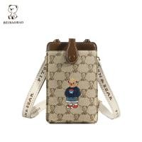 ราคา 【BEI BAO BAO】ผู้หญิงแฟชั่นการ์ตูนปักหมีน้อยกระเป๋าโทรศัพท์ - การใช้งานประจำวันเดินทางผ้าใบกระเป๋าสะพายกระเป๋าสะพายข้าง (1731134375840287350)