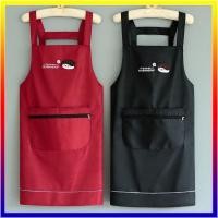 ราคา ส่งไว! ผ้ากันเปื้อนกระเป๋ามีซิป ผ้ากันน้ำ Cooking Apronผ้ากันเปื้อนกันน้ำ กระเป๋าหน้ามีซิป พร้อมผ้าเช็ดมือ (1729428655950563889)