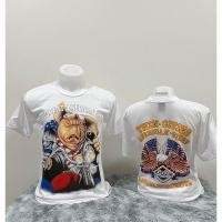 ราคา เสื้อยืด3D(สีขาว)ผ้าบาง50/50 #เสื้อฮาเล่ย์ S-4XL (1732480177274586658)