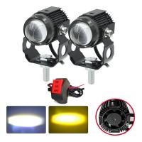 ราคา Sait 3นิ้ว ไฟโปรเจคเตอร์ มอเตอร์ไซค์ ไฟสปอร์ตไลท์ led 12V ไฟหน้ารถยนต์ ไฟท้าย ไฟสปอร์ตไลท์ 24V LED ไฟท้าย ไฟสปอร์ตไลท์มอเตอร์ไซค์ สว่างมาก 2 สเต็ป (เเสงสีขาว+แสงสีส้ม) (1729725482993551922)