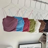 ราคา 77UNI เสื้อสายเดี่ยวสายกลมเล็ก Tank 1235 เกาะอกมีสาย เสื้อสายเดี่ยวเสริมบรา เสื้อกล้ามผู้หญิง (1732251377321151133)