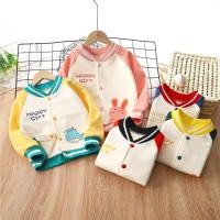 ราคา HY04 เสื้อกันหนาวเด็ก คาร์ดิแกน เสื้อวอร์มเด็กแขนยาว ผ้าสำลี กระดุมหน้า sweet baby (1731019102299064860)