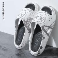 ราคา รองเท้าแตะ36-44 หญิง ชาย แฟชั่น เพิ่ม1เบอร์ แบบสวม สีสวย ฤดูร้อน รองเท้านุ่ม (1732570434696415228)