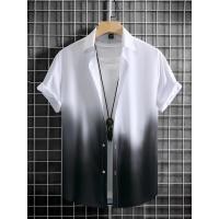 ราคา เสื้อเชิ้ตผู้ชาย, เสื้อผ้าฤดูร้อน, การออกแบบไล่โทนสี, เสื้อเชิ้ตพิมพ์ลาย 3 มิติ, เสื้อแขนสั้น, สตรีทแวร์, หลวมและลำลอง, เสื้อฮาวาย (1731864663244901188)