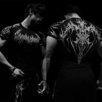 ราคา เสื้อกีฬา ฟิตเนส ผู้ชาย ฤดูร้อน ใหม่ แบรนด์อินเทรนด์ สไตล์เข้ม แห้งเร็ว ยืดได้ เสื้อรัดรูป เสื้อยืด (1732267801455330483)