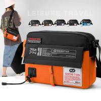 ราคา กระเป๋าเป้สะพายหลังด้านหน้าสำหรับผู้ชาย, กระเป๋าสะพายข้าง, การพักผ่อนกลางแจ้ง, กระเป๋าถือแฟชั่น, วัสดุไนลอน, กันน้ำ, กระเป๋าสี่เหลี่ยม, มาใหม่ (1729648173443549317)