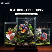 ราคา โหลปลากัด กระจกใส ตู้ปลากัด ตู้เลี้ยงปลาขนาดเล็ก ตู้ไม้น้ำขนาดเล็ก หรือสำหรับเลี้ยงปลาขนาดเล็กทุกชนิด (1732077821511960348)
