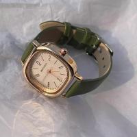 ราคา นาฬิกาข้อมือ, สไตล์ลำลอง, ดีไซน์ย้อนยุคสี่เหลี่ยม, การเคลื่อนไหวควอทซ์, หน้าปัดขนาดเล็ก, สายหนัง, นาฬิกาแฟชั่นพร้อมคุณสมบัติกันน้ำ, เหมาะสำหรับผู้หญิง (1731938861899744600)