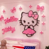 ราคา INS สไตล์เจ้าหญิงคิตตี้แมวตกแต่งผนังสติกเกอร์ผนังห้องนอนสติกเกอร์ห้องเด็กตกแต่งห้องอะคริลิคสติกเกอร์ติดผนัง (1732417689517262643)