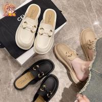 ราคา รองเท้าคัทชู แบบสวมเปิดส้น แต่งอะไหล่สีทอง ยางEVA งานสุดฮิต น้ำหนักเบา ใส่สบาย พร้อมส่งในไทย T273 (1731152069946280710)