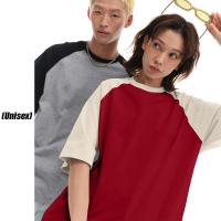 ราคา [COD] เสื้อยืดทูโทน เสื้อยืดแฟชั่น เสื้อโอเวอร์ไซส์ T-shirt เสื้อยืดคอกลมลายเท่ๆน่ารักใส่สบายมากไม่ละคายเคืองผู้หญิงผู้ชายใส่ได้ เนื้อผ้านุ่มระบายอากาศดี unisex เสื้อยืดผู้ชายเท่ๆ oversize เสื้อยืดสวย