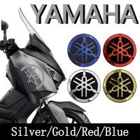 ราคา ป้ายโลโก้ 3D สำหรับ Yamaha Aerox 155 Xmax300 R3 R25 MT15 XSR P125 y15zr R15 V3 Tmax Nmax Mio Sport LC135 NVX Y16ZR Kilay Tint v2 Motorcycle มอเตอร์ไซค์ Sticker ตรา ยามาฮ่า สติกเกอร์ ขนาด 50 มม. เส้นผ่