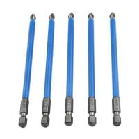 ราคา ดอกไขควง 5 ชิ้น ยาวพิเศษ แม่เหล็ก ความแข็งสูง อะไหล่ (1730657258670164496)