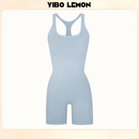ราคา 【YIBOLEMON】 เสื้อกล้ามหลังใหญ่ เหมาะสำหรับโยคะ รัดเอว บอดี้สูทไร้ตะเข็บ ชุดออกกำลังกาย (1731788904322795498)