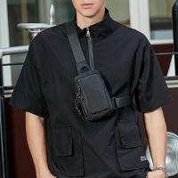 ราคา กระเป๋าสะพายข้างผู้ชายรุ่นใหม่ กีฬา ไนลอน น้ำหนักเบา เหมาะสำหรับทุกฤดูกาล สายสะพายไหล่ปรับได้ (1731755880220624641)