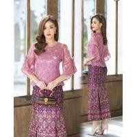 ราคา CHANIDA เสื้อลูกไม้ทรงคอกลม แขนกระดิ่ง ทรงสวย ใส่สวยทุกรูปร่าง งานสวย ตรงปก (รหัส 1006) *ราคาเฉพาะเสื้อ* (1730343511597222417)