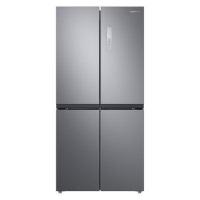 SAMSUNG ตู้เย็น 4 ประตู Inverter (17.2 คิว, สีเงิน) รุ่น RF48A4000M9/ST
