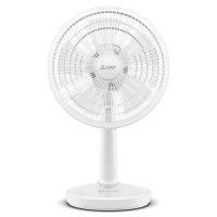 ราคา MITSUBISHI ELECTRIC พัดลมตั้งโต๊ะ 12 นิ้ว (สีขาว) รุ่น D12A-GB WH (287037)