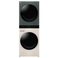 ราคา LG Wash Tower เครื่องซักผ้า/อบผ้า ฝาหน้า (14/10 kg) รุ่น WT1410NHEG.ABGPETH (290434)