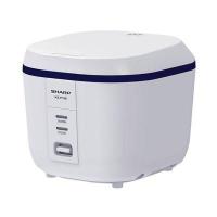 SHARP Cube Series หม้อหุงข้าว (600 วัตต์, 1.8 ลิตร, สีขาว) รุ่น KS-P18E