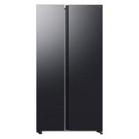 SAMSUNG ตู้เย็น Side by Side SpaceMax Technology 23.1 คิว Inverter (สี Black Doi) รุ่น RS70F65Q2FST