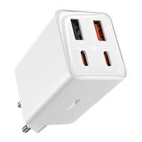 BASEUS GaN6 Pro Fast Charger 2C+2U อะแดปเตอร์ (65 วัตต์, สีขาว)