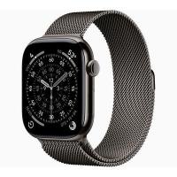 ราคา APPLE Watch Series 11 GPS + Cellular 2025 (46mm., S/M, Slate Titanium Case, Slate Milanese Loop) (309146)