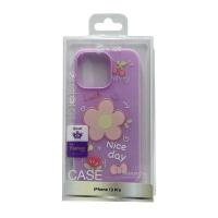 ราคา ORIGINAL เคสสำหรับ iPhone 13 Pro (ลายดอกไม้พื้นม่วงอ่อน) (310288)