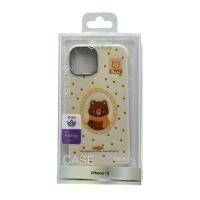ราคา ORIGINAL เคสสำหรับ iPhone 13 (ลายหมีผูกผ้าพันคอ) (310292)
