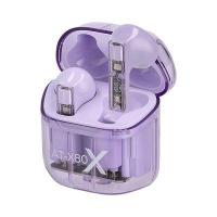 AIWA Truly Wireless หูฟังไร้สาย บลูทูธ (สีม่วง) รุ่น AT-X80X