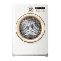 HISENSE Roman Holiday Series เครื่องซักผ้าฝาหน้า Inverter 10.5 kg (สี Holiday White) รุ่น WF105R5 + 