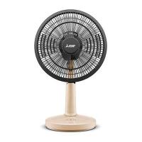 MITSUBISHI ELECTRIC พัดลมตั้งโต๊ะ 12 นิ้ว (สีน้ำตาลครีมมี่) รุ่น D12A-GB CM-BW