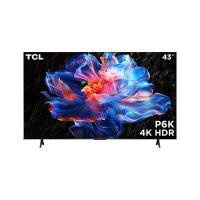 TCL ทีวี P6K Google TV 43 นิ้ว 4K UHD LED รุ่น 43P6K ปี 2025