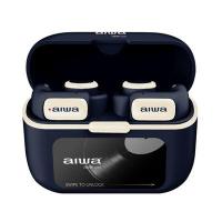 AIWA หูฟังไร้สาย บลูทูธ Truly Wireless (สีน้ำเงิน) รุ่น AT-H03 EDGE