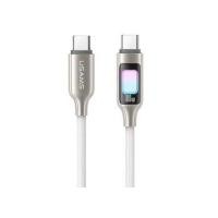 ราคา USAMS สายชาร์จ USB-C to USB-C (1.2 ม., สี Titanium) รุ่น SJ750 (303260)