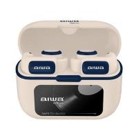 AIWA หูฟังไร้สาย บลูทูธ Truly Wireless (สี Ivory) รุ่น AT-H03 EDGE
