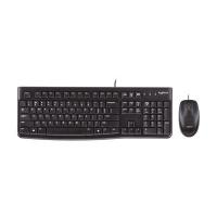 ราคา LOGITECH ชุดคีย์บอร์ดและเมาส์ (สีดำ) รุ่น MK120 (310713)