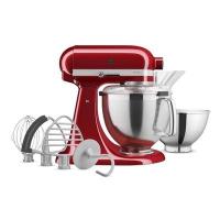 ราคา KITCHENAID Artisan Series เครื่องผสมอาหาร (300 วัตต์, 4.8 ลิตร, สี Candy Apple) รุ่น 5KSM195PSTCA (304956)