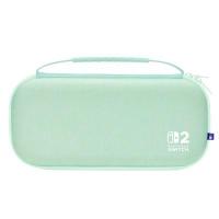 ราคา NINTENDO HORI Slim Pouch กระเป๋าสำหรับ Nintendo Switch 2 (สีเขียวพาสเทล) รุ่น POUCH-PASGREEN-NSW2 (307094)