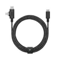 ราคา NATIVEUNION Belt Cable Duo Pro สายชาร์จ (2.4 ม., สี Cosmos) รุ่น BELT-PROCCL-COS-NP (298180)