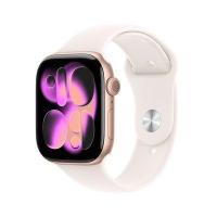 ราคา APPLE Watch Series 11 GPS 2025 (46mm., S/M, Rose Gold Aluminum Case, Light Blush Sport Band) (309117)
