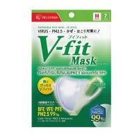 IRIS OHYAMA หน้ากากอนามัย V-Fit (7 ชิ้น, สีขาว) รุ่น NVN-7RM