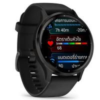ราคา GARMIN Venu 3 สมาร์ทวอทช์ (45mm., ตัวเรือนสี Black , สายสี Black) (292260)