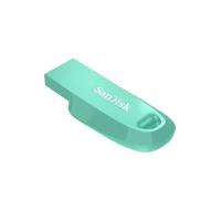 ราคา SANDISK Ultra Curve 3.2 แฟลชไดรฟ์ (64GB, สีเขียว) รุ่น SDCZ550-064G-G46G (280134)