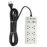 ราคา MOVADA รางปลั๊กไฟ (6 ช่อง, 2 สวิตซ์, 5 ม., สีขาว) รุ่น EXTC-V206M5 (262954)