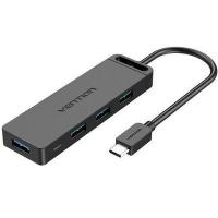 ราคา VENTION ฮับ PD USB 3.0 Type-C (4 พอร์ต, สีดำ) รุ่น TGKBB (286925)