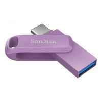 ราคา SANDISK Ultra Dual Drive Go USB Type-C แฟลชไดรฟ์ (64GB, สี Lavender Purple) รุ่น SDDDC3-064G-G46L (296128)
