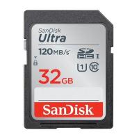 ราคา SANDISK เมมโมรี่การ์ด (32GB, สีดำ) รุ่น Ultra SDHC UHS-I Card (263423)