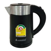ราคา HANABISHI กาต้มน้ำไฟฟ้า (800 วัตต์ ,0.8 ลิตร, สีดำ) รุ่น HCK-08 BK (271428)