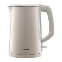 ราคา TOSHIBA กาต้มน้ำไฟฟ้า (1850-2200 วัตต์, 1.4 ลิตร, สีขาว) รุ่น KT-14DHVTH(W) (305638)